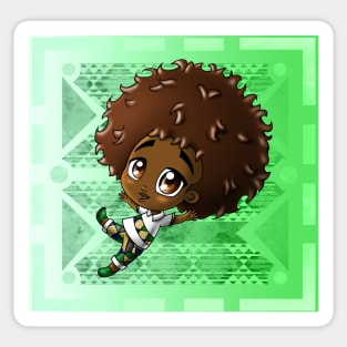 African American Boy Sticker